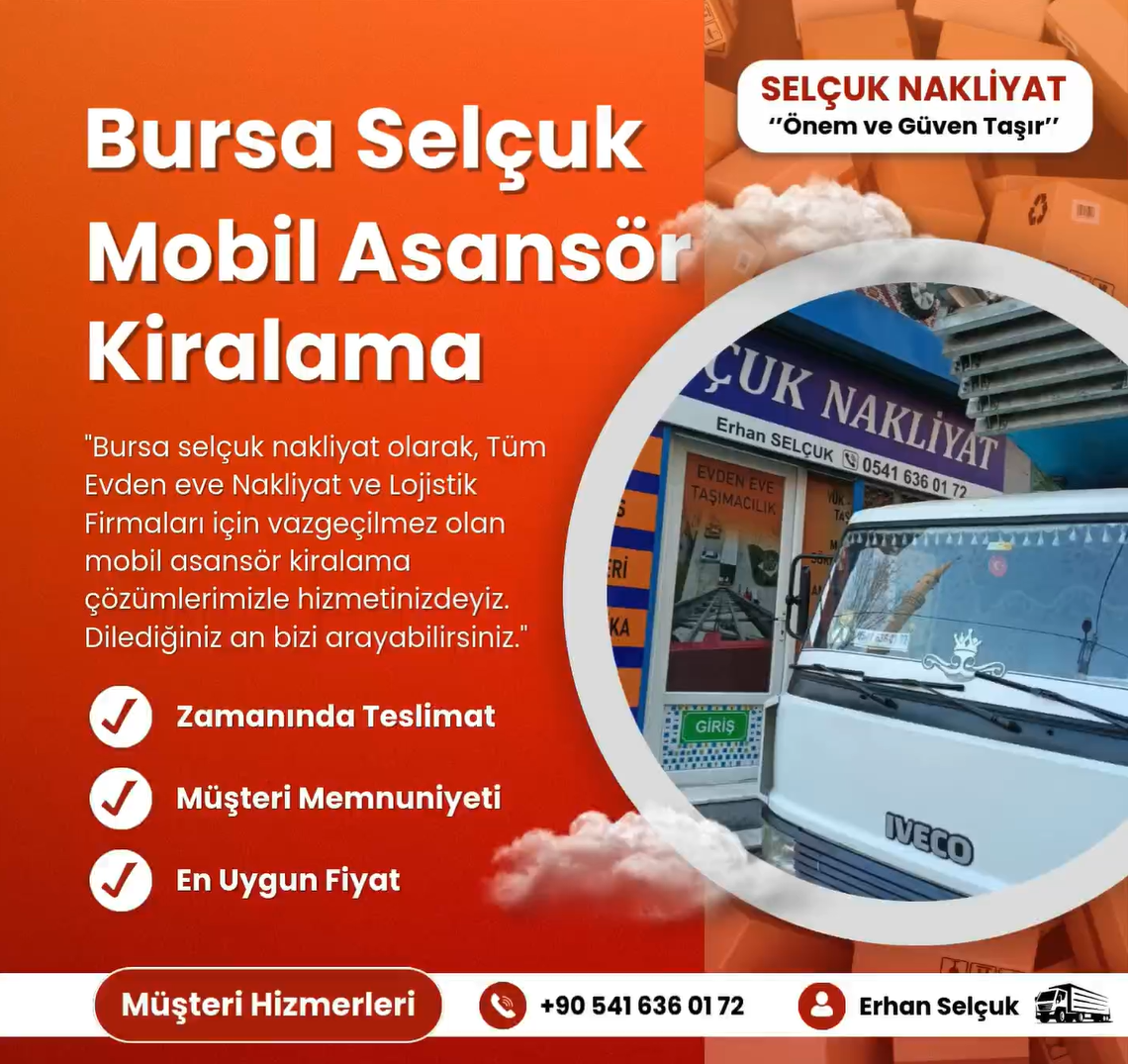 Asansörlü Nakliyat